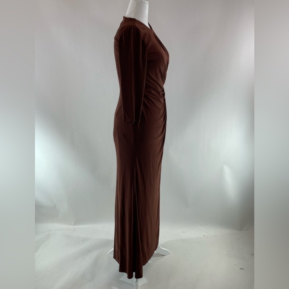 Ieena for Mac Duggal Keyhole Draped Gown, 8 (flaw) - Picture 11 of 12